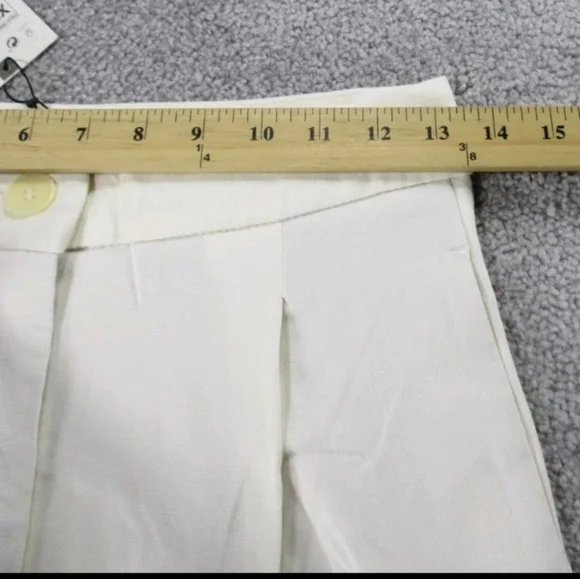 Zara Cream Pleated Trousers - Picture 4 of 11